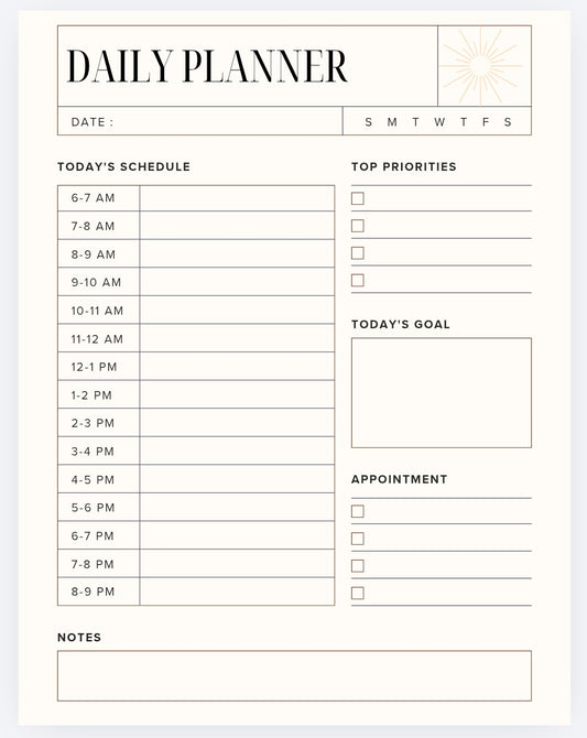 Getting My Shit Together Planner
